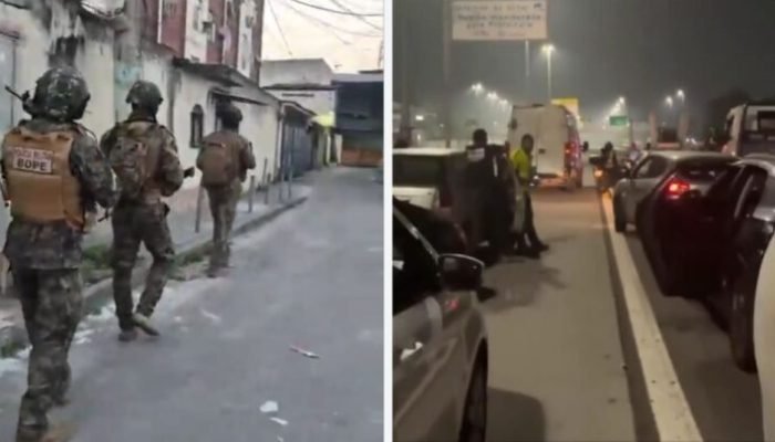 Baleado na avenida brasil