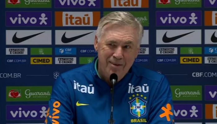 Carlo Ancelotti coletiva tunisia