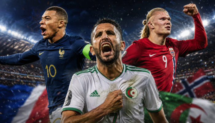Mbappe, Haaland e Argelia
