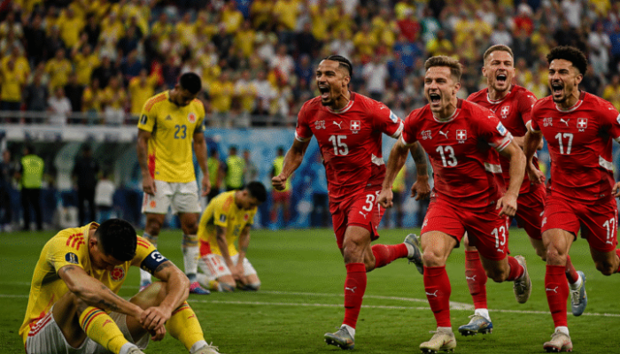 Colombia e Suiça