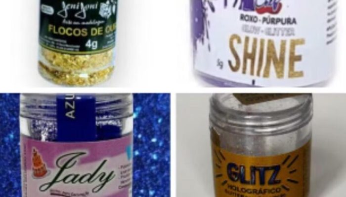 Glitters suspenso Anvisa