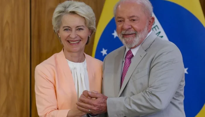 Lula e comissão europeia