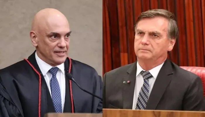 Moraes e Bolsonaro