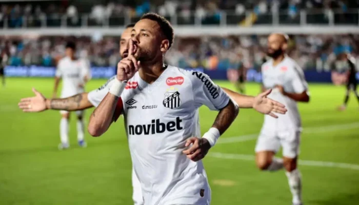 Neymar contra o Vasco