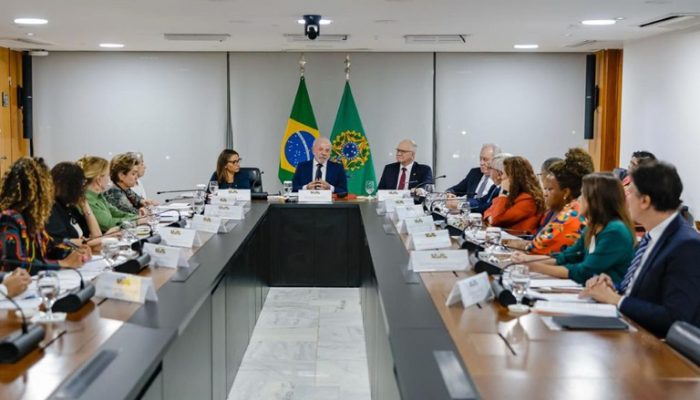 Reunião combate à violência Lula