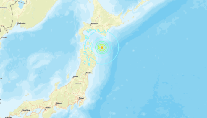 Terremoto 6,9 Japão