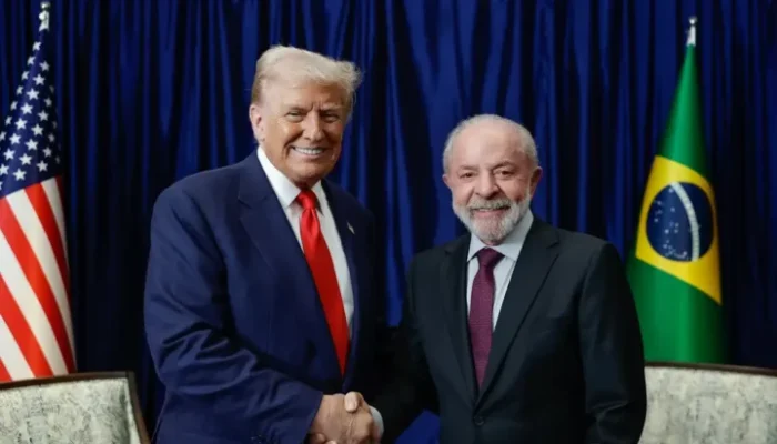 Trump e Lula Trump e Lula