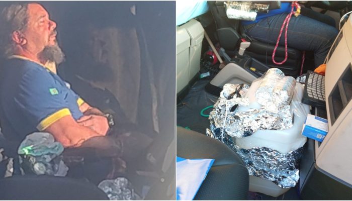 imagens-da-pm-mostram-artefatos-dentro-da-carreta-que-esta-atravessada-no-rodoanel